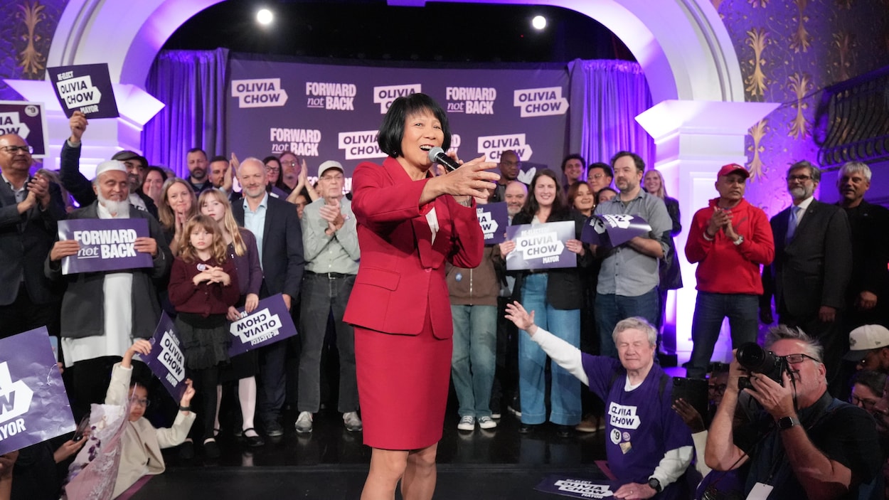 Olivia Chow rééulue à Toronto avec un appui record
