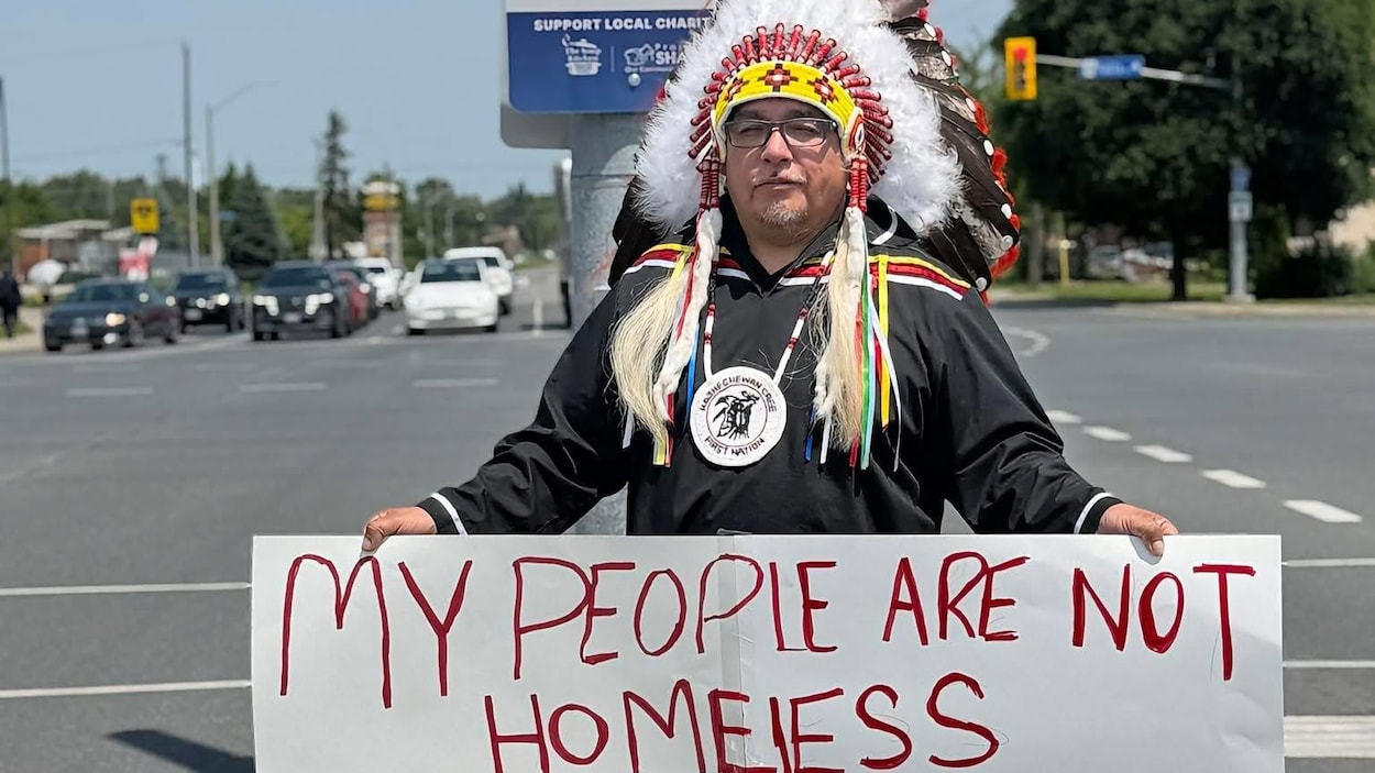 Une manifestation autochtone à Niagara