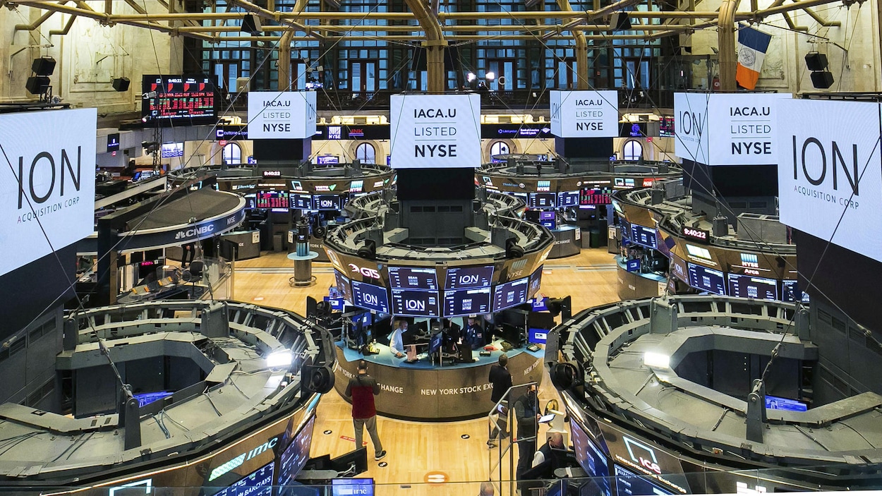La bourse de Wall Strret.
