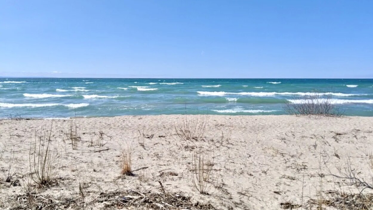La plage de Wasaga Beach.