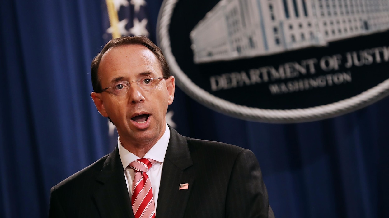 Rod Rosenstein, procureur adjoint des États-Unis Rod Rosenstein, procureur adjoint des États-Unis
