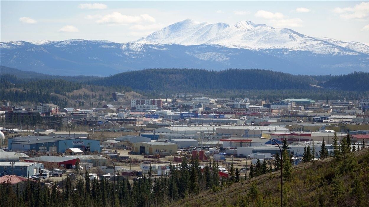 La ville de Whitehorse, au Yukon.