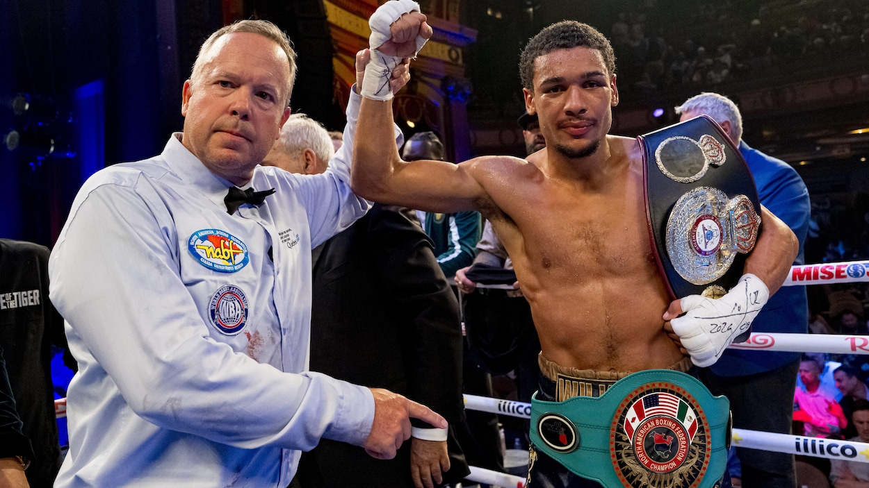 Le boxeur de Québec Wilkens Mathieu toujours invaincu en carrière