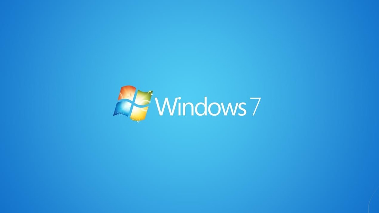 Logo du système d'exploitation Windows 7.