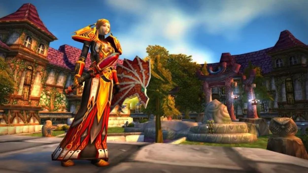 Capture d'écran du jeu World of Warcraft: Classic Edition.