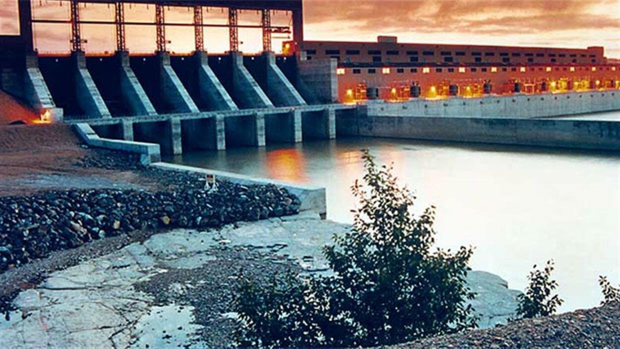 La centrale hydroélectrique Wuskwatim, dans le Nord du Manitoba.