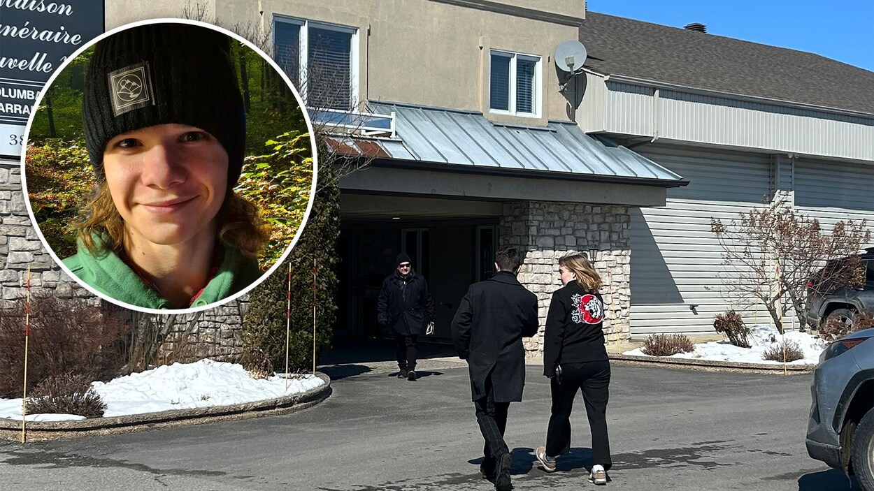 Dernier adieu pour Xavier Landry Rousseau, victime de l’accident de Sainte-Rose-de-Watford