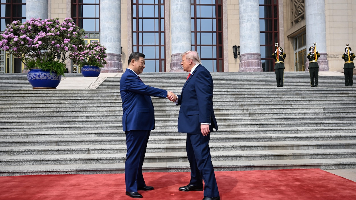 Le président Xi accueille Donald Trump à Pékin