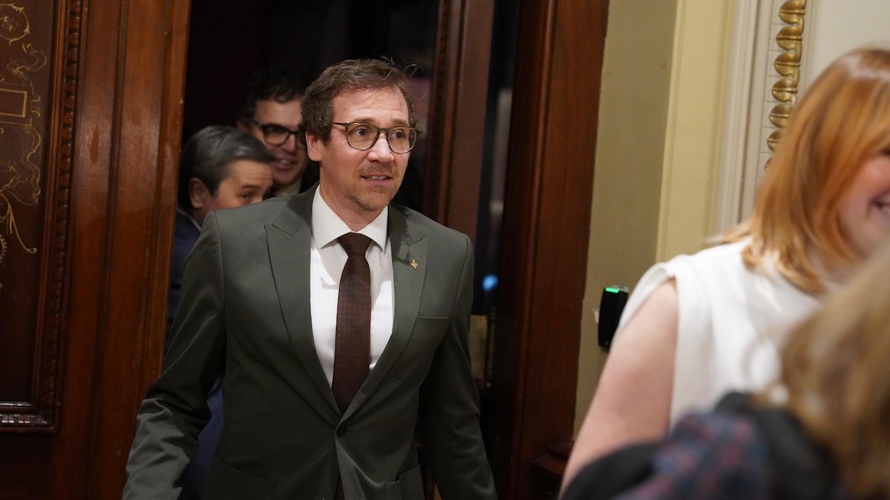 Le député de Jonquière Yannick Gagnon donne son appui à Bernard Drainville