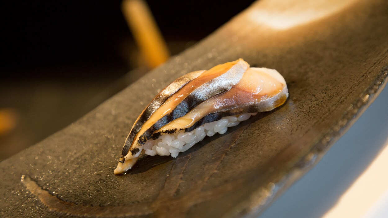 Nigiri de maquereau Nigiri de maquereau
