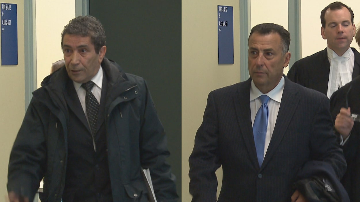 Abdelaziz Younsi et Mohamed El Khayat au palais de justice de Québec