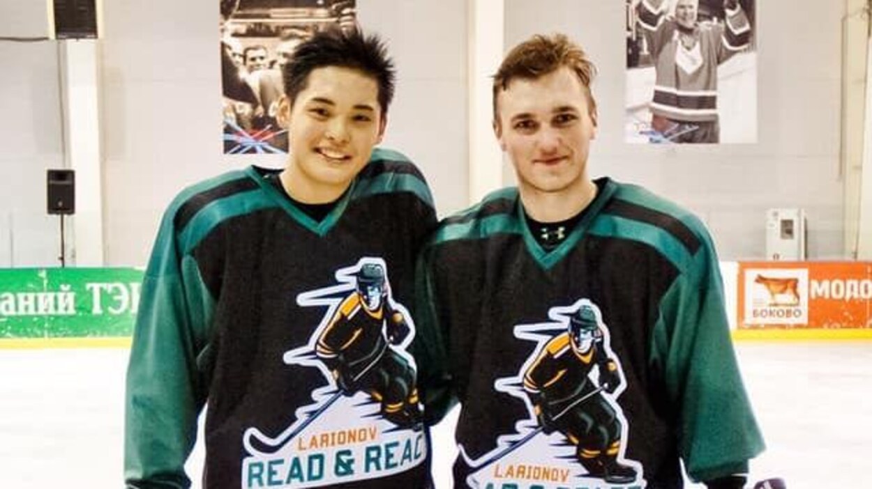 Yu Sato et Aleksei Sergeev