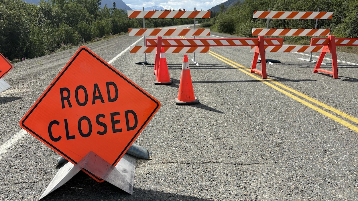 La route Klondike Sud ouverte en alternance