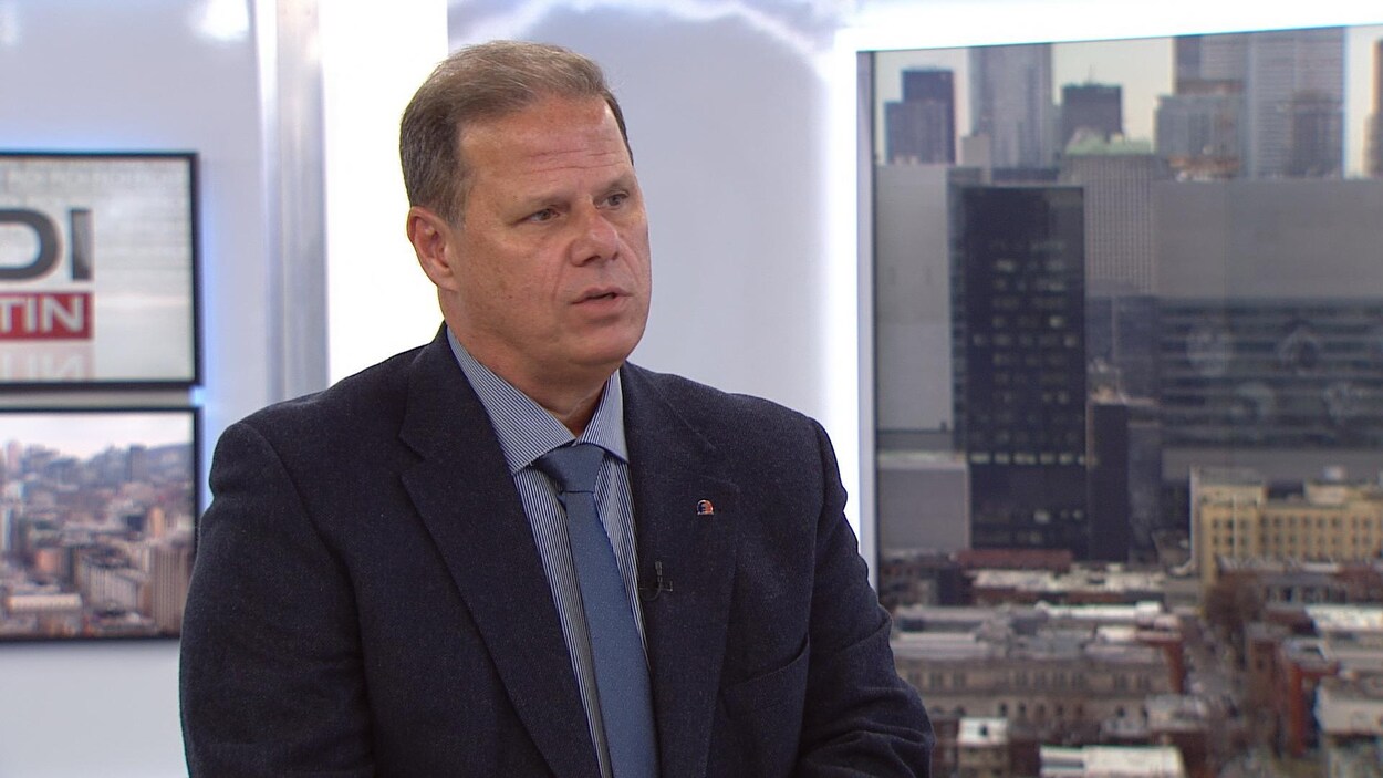 Yves Francoeur, président de la Fraternité des policiers et policières de Montréal. Yves Francoeur, président de la Fraternité des policiers et policières de Montréal.