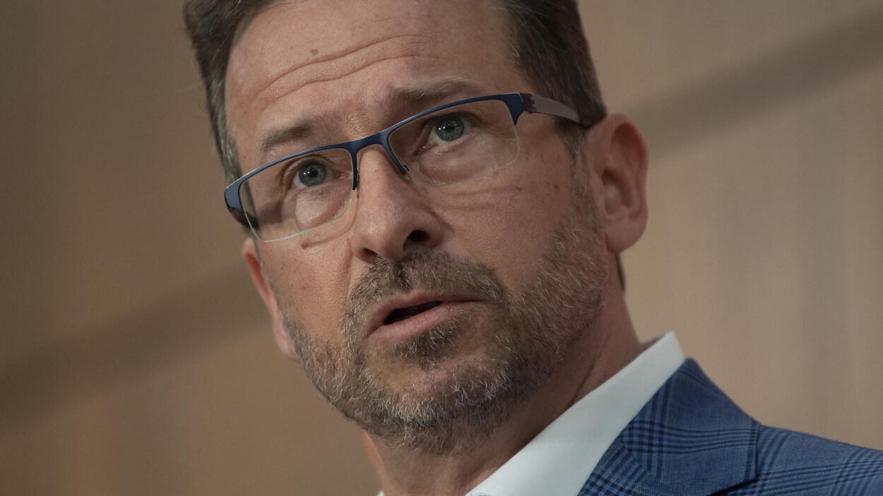 Gros plan d'Yves-Francois Blanchet.