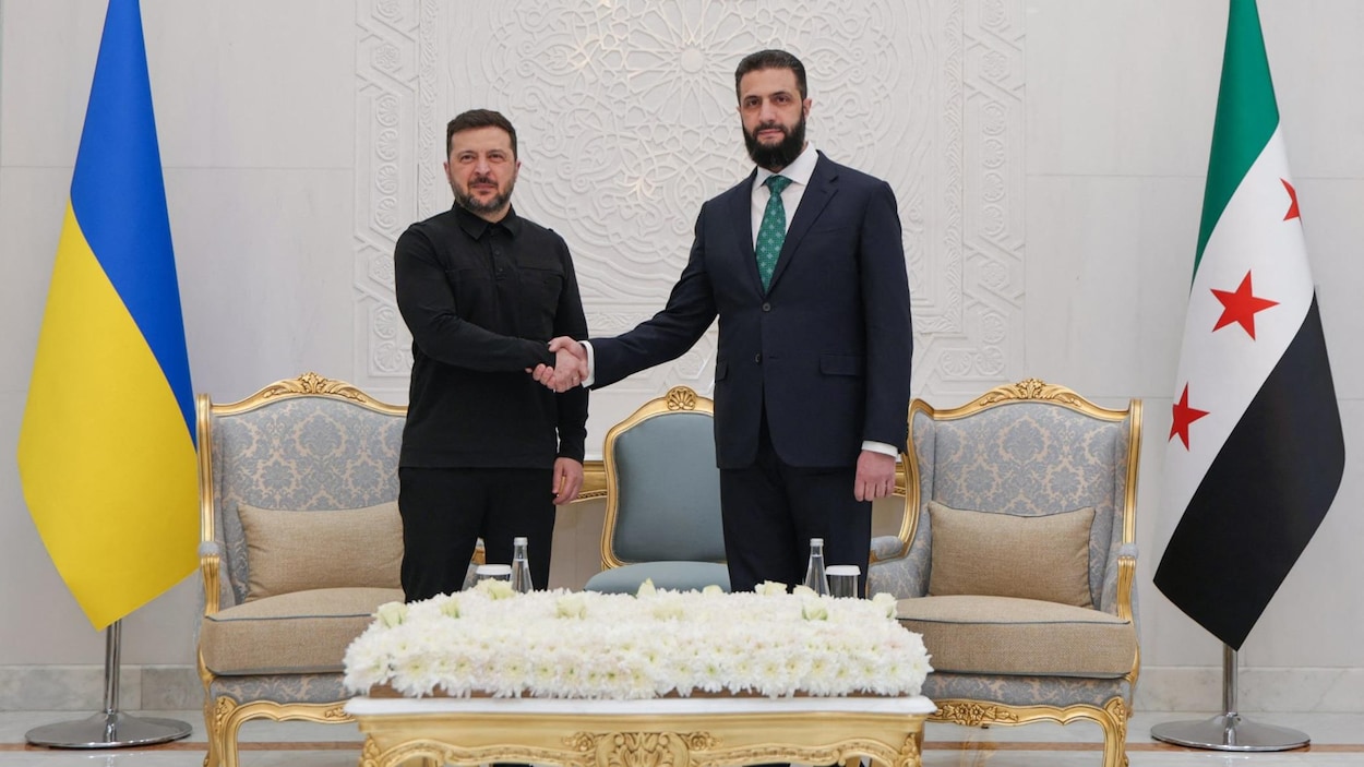 Zelensky rencontre le président syrien à Damas