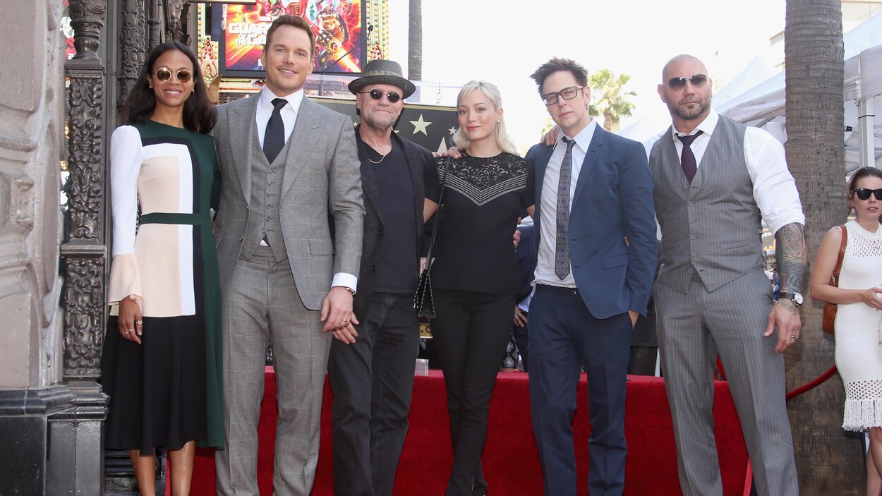 Les Gardiens de la Galaxie s'unissent pour que Disney réembauche James Gunn Les Gardiens de la Galaxie s'unissent pour que Disney réembauche James Gunn