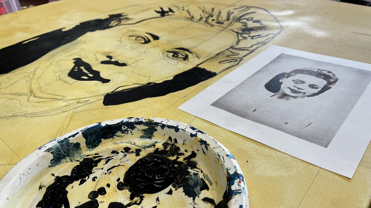 Au Collège Louis-Riel, le Mois de l’histoire des Noirs se commémore en peinture