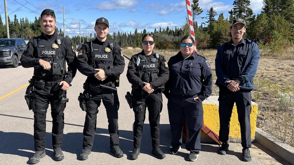 Des barrières à l’entrée de Pessamit pour prévenir le crime