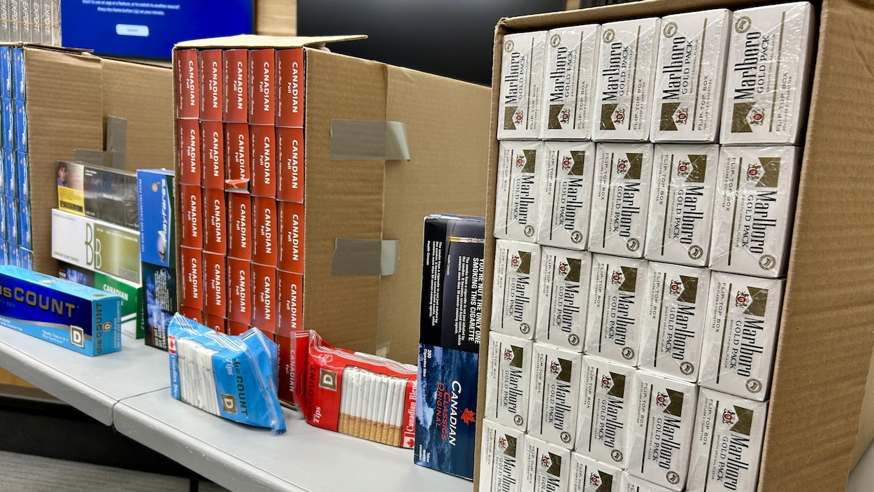 Lutte renforcée contre le trafic de cigarettes au Nouveau-Brunswick