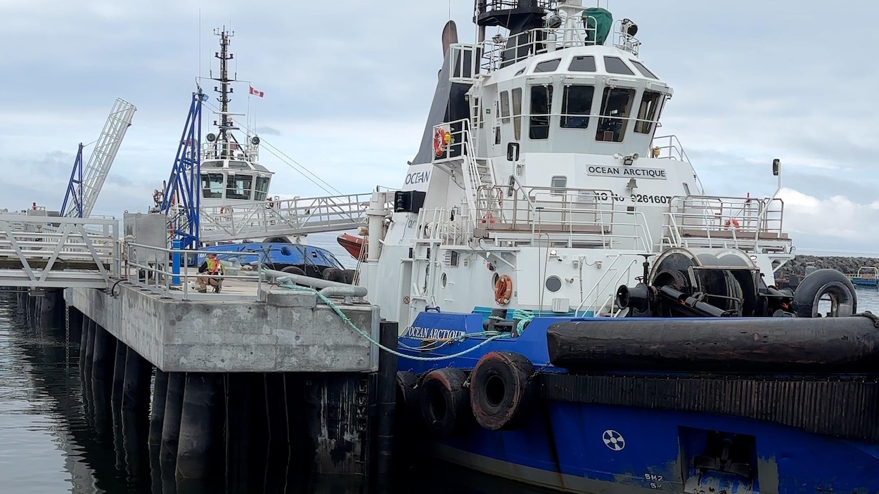 Inauguration du quai Mgr-Blanche, le port de Sept-Îles fait peau neuve