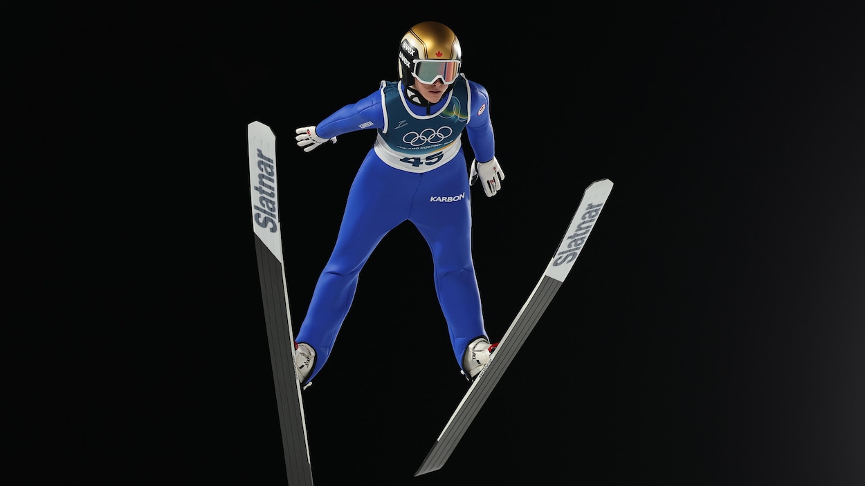 Abigail Strate 11e en saut à ski au tremplin normal