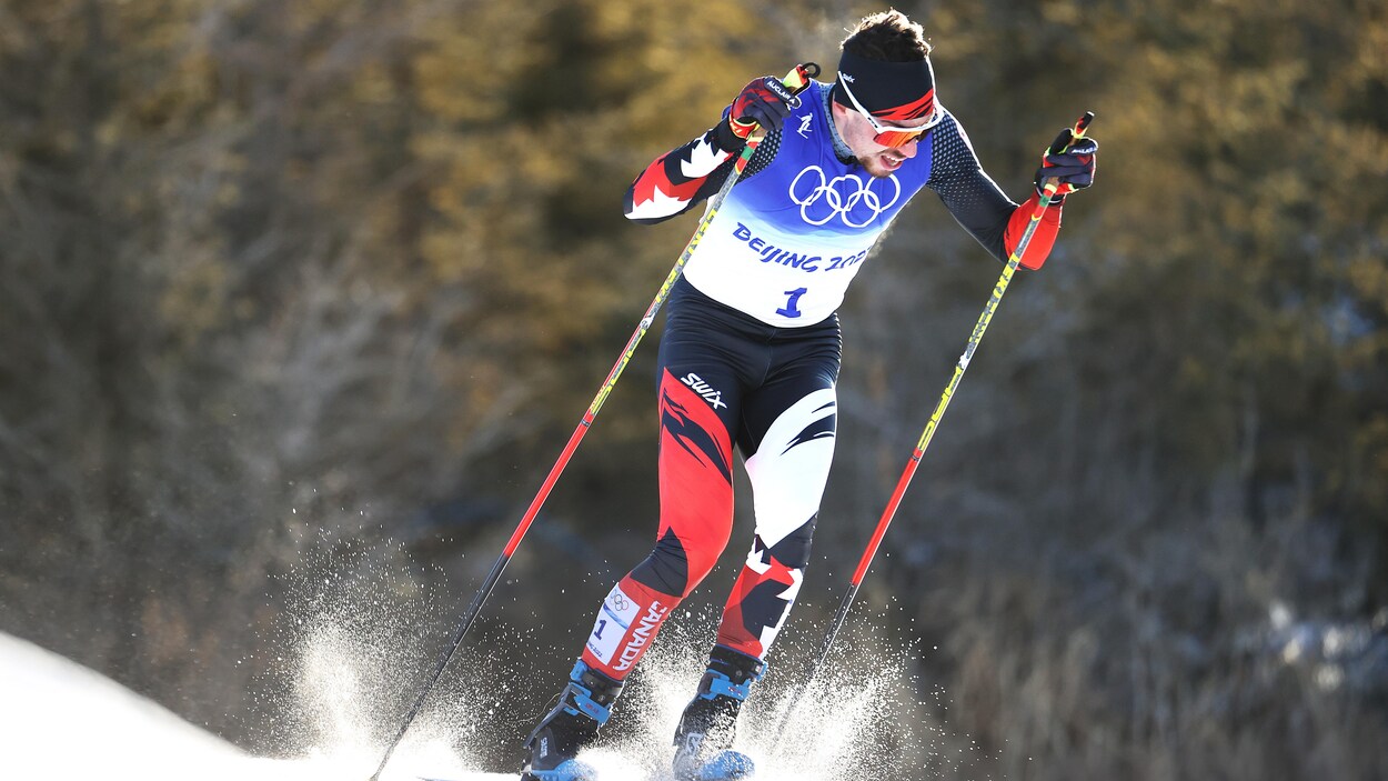 Antoine Cyr en pleine action.