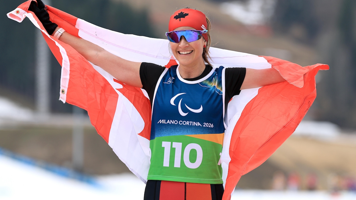 Brittany Hudak décroche le bronze en paraski de fond
