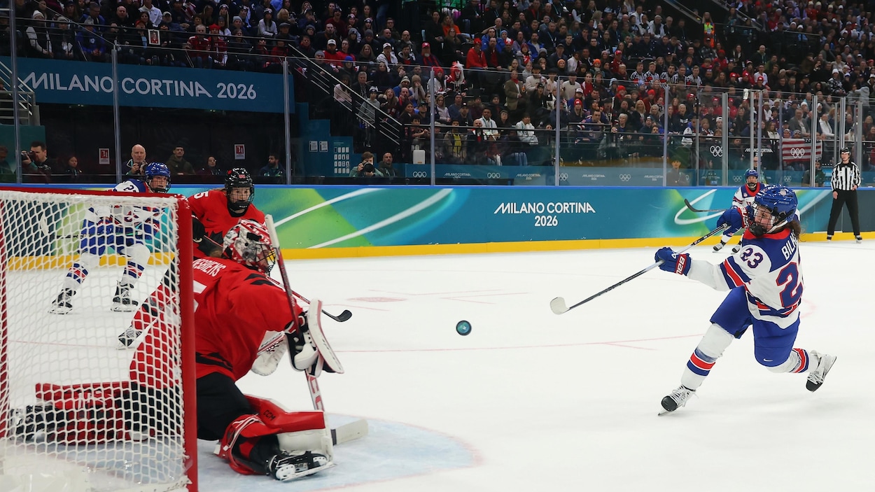 Les Américaines déclassent les Canadiennes au hockey féminin