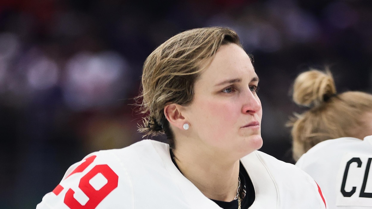 Marie-Philip Poulin de retour à l’entraînement avec la Victoire
