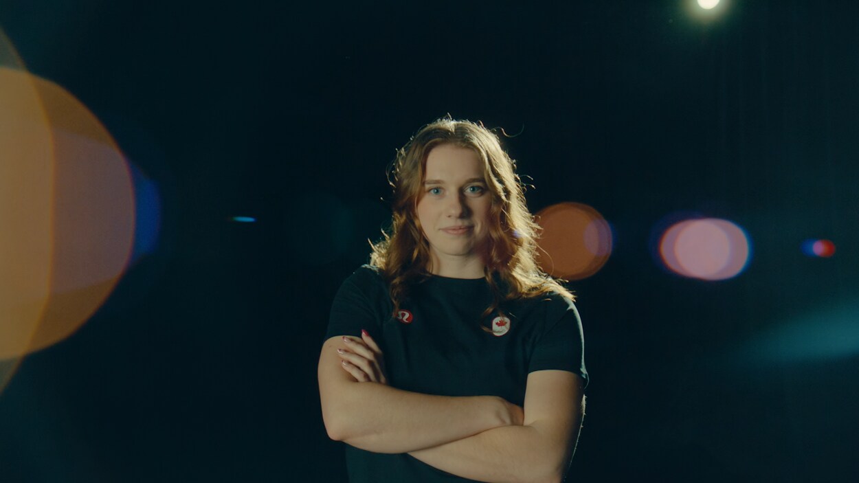 Hallie Rocke Hallie Clarke résiste à la pression à 140 km/h | Radio-Canada