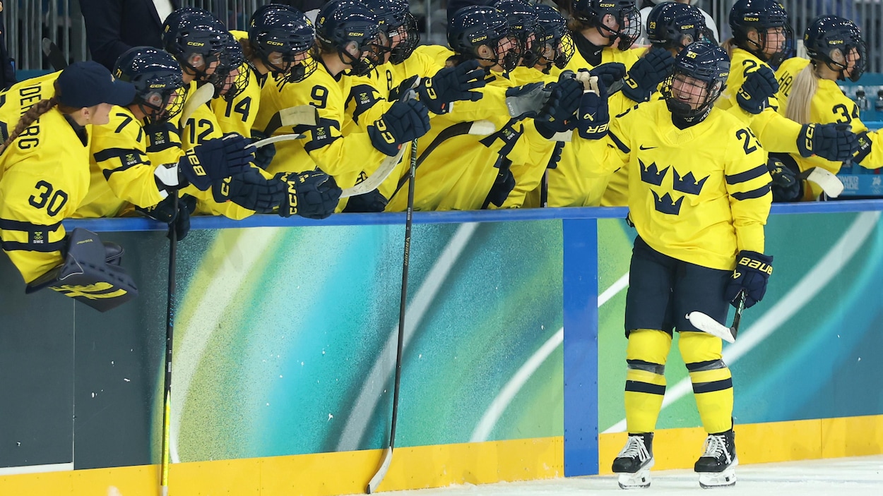 Lina Ljungblom marque deux buts dans la victoire de la Suède