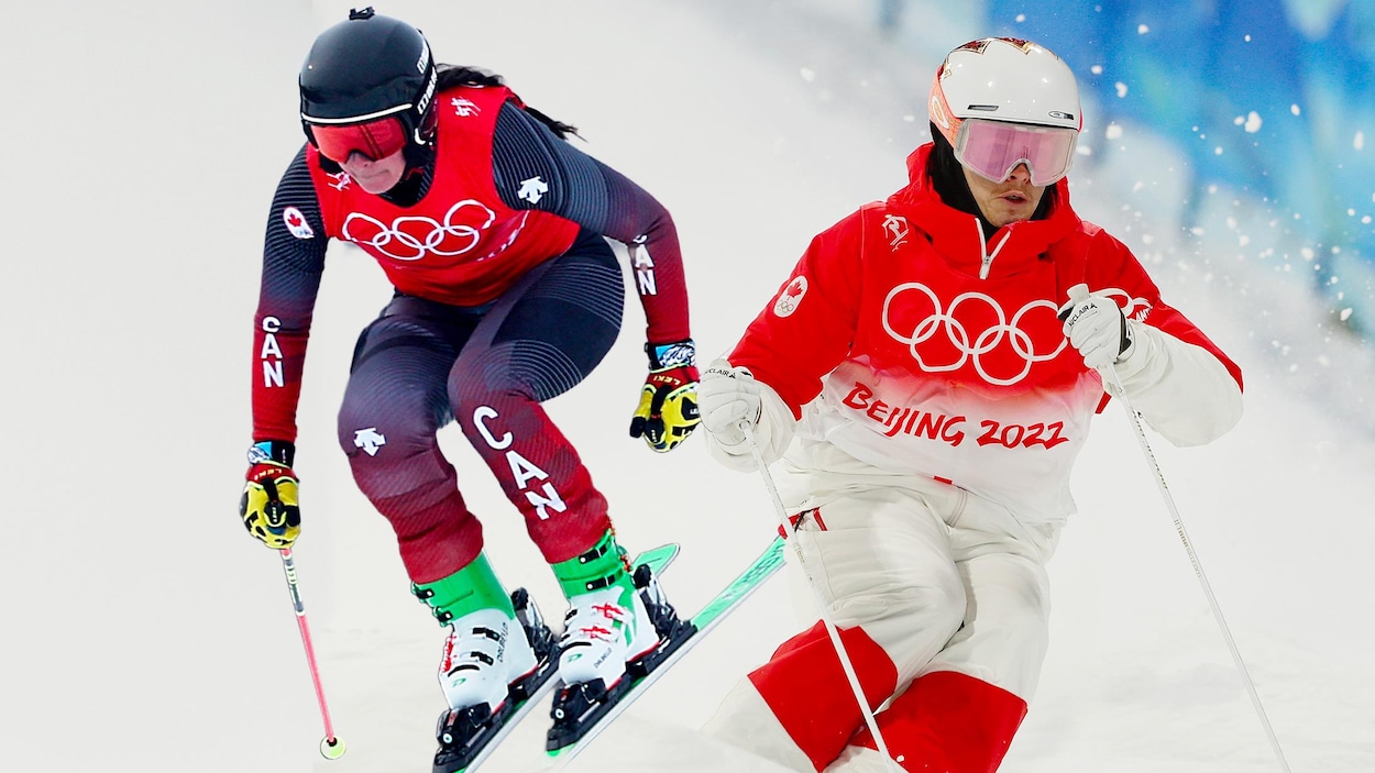 JO Milan-Cortina : Mikaël Kingsbury et Marielle Thompson nommés porte-drapeaux du Canada