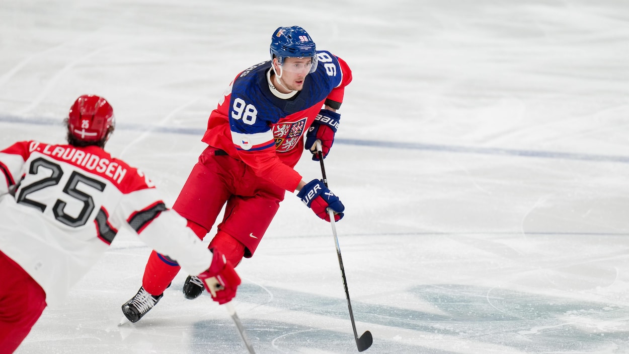 La Tchéquie défait le Danemark 3-2 au hockey masculin