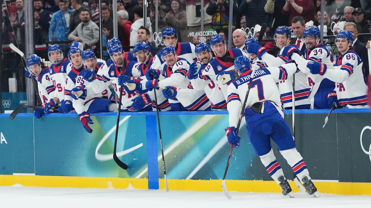 Les États-Unis surclassent la Lettonie 5-1 pour leur entrée en lice au hockey