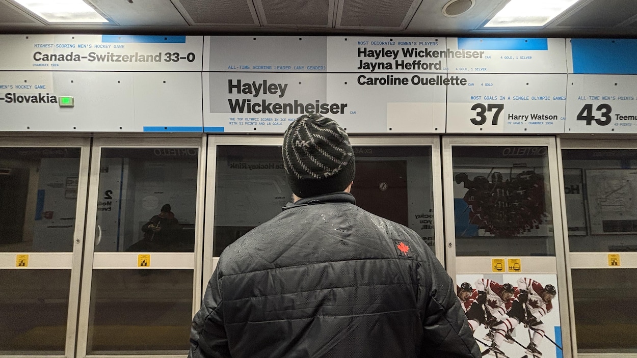 Là-bas à Milan, un descripteur de hockey chinois et des découvertes canadiennes