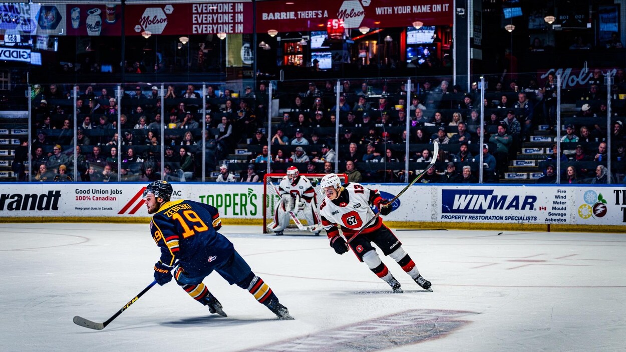 Les 67 d’Ottawa perdent leur premier match contre les Colts de Barrie