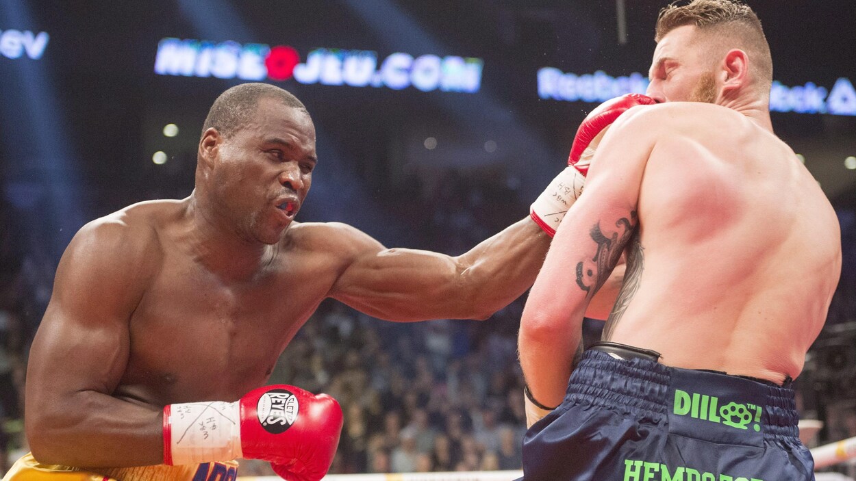 Adonis Stevenson et Andrzej Fonfara Adonis Stevenson et Andrzej Fonfara