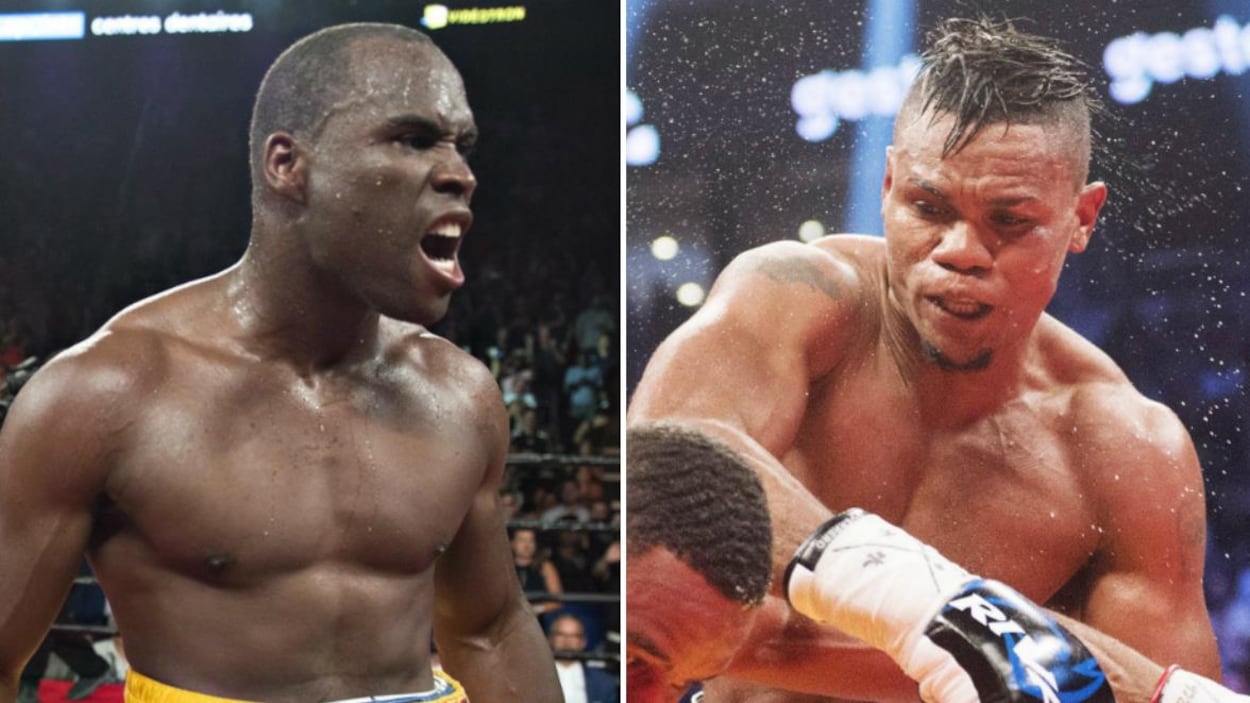 Adonis Stevenson et Eleider Alvarez Adonis Stevenson et Eleider Alvarez