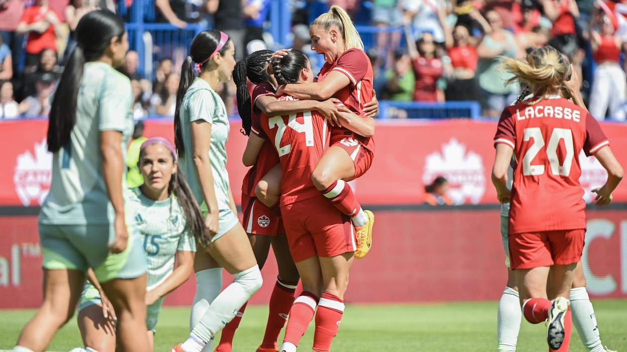 Les Canadiennes l’emportent par blanchissage sur les Mexicaines à Montréal