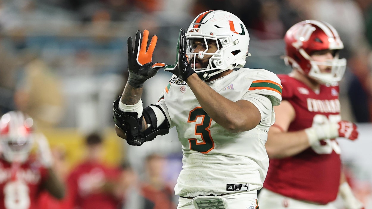 L’Ottavien Akheem Mesidor repêché au premier tour par les Chargers de Los Angeles