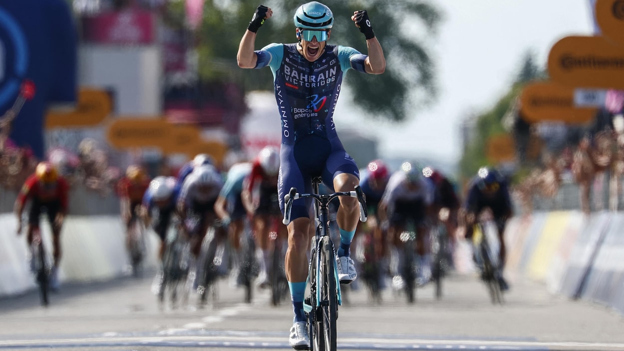 Alec Segaert remporte la 12e étape du Tour d’Italie