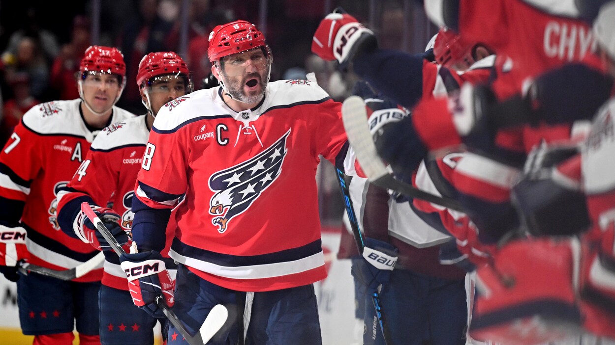 Alexander Ovechkin atteint le mythique plateau des 1000 buts dans la LNH