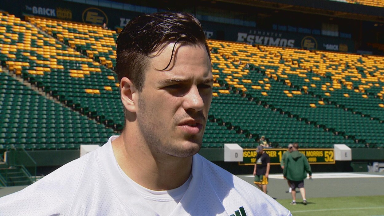 Le centre-arrière des Eskimos, Alexandre Dupuis