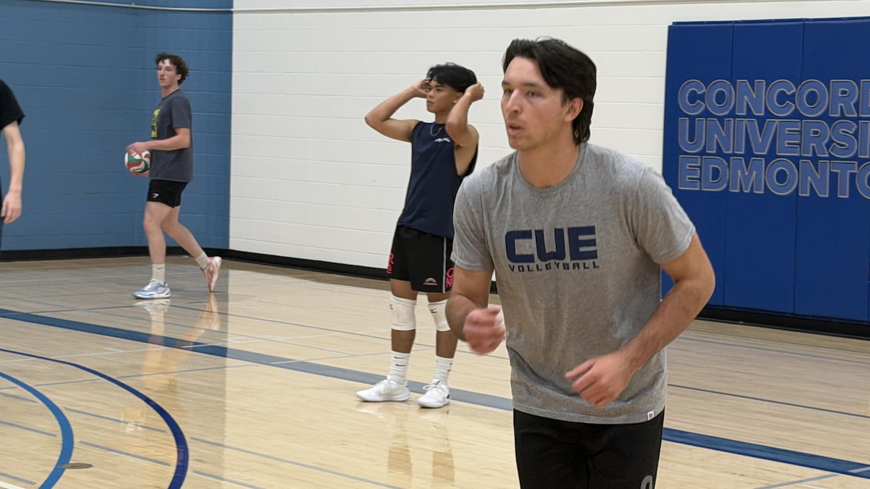 Alexi Dufour a le volleyball dans le sang