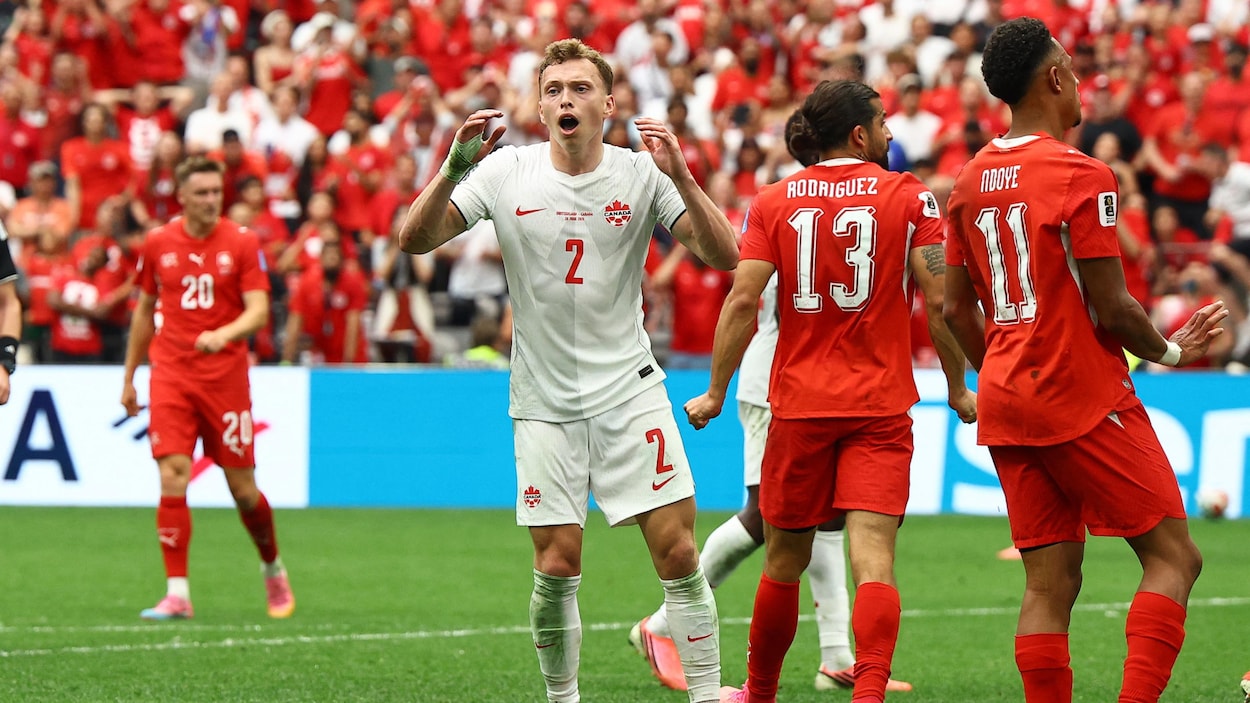 Le Canada défait par la Suisse, mais qualifié en 16es de finale
