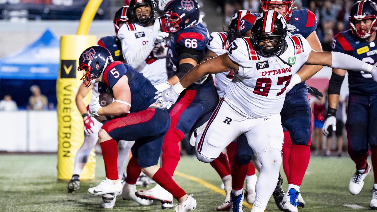 Les Alouettes profitent de trois revirements pour déclasser le Rouge et Noir