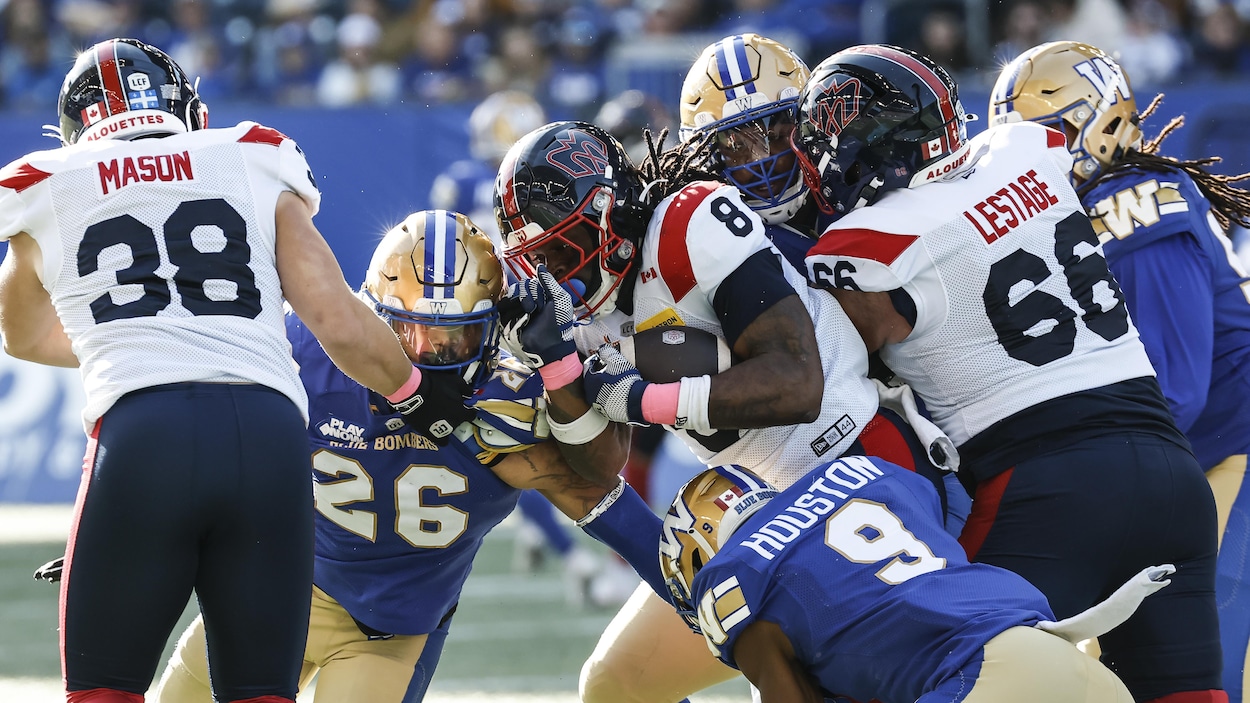 L’attaque des Alouettes en panne face aux Blue Bombers