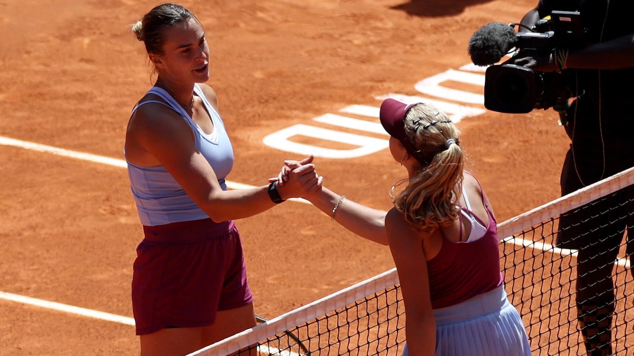 Andreeva, de 16 anos, é eliminada por Sabalenka nos oitavos do WTA