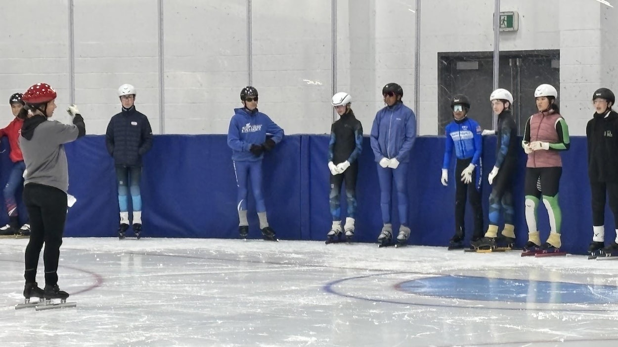 Un camp pour les jeunes qui sont vites sur leurs patins